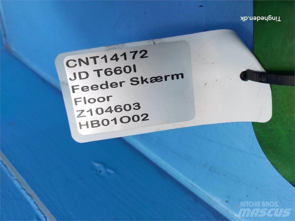 John Deere T660I Derliaus nuėmimo kombainų priedai