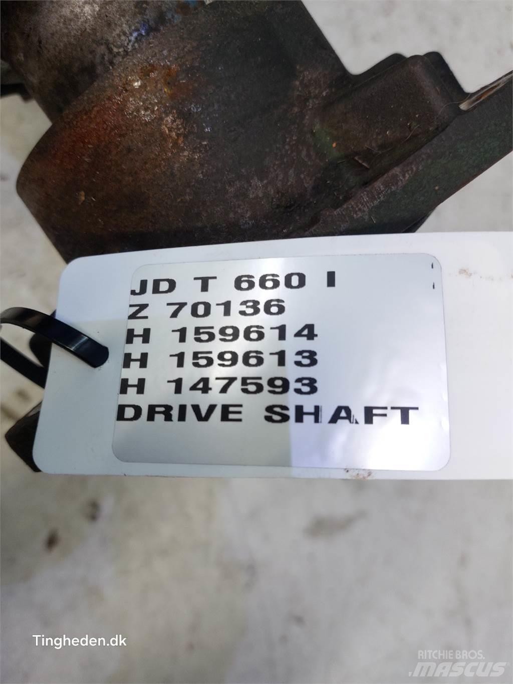 John Deere T660I Derliaus nuėmimo kombainų priedai