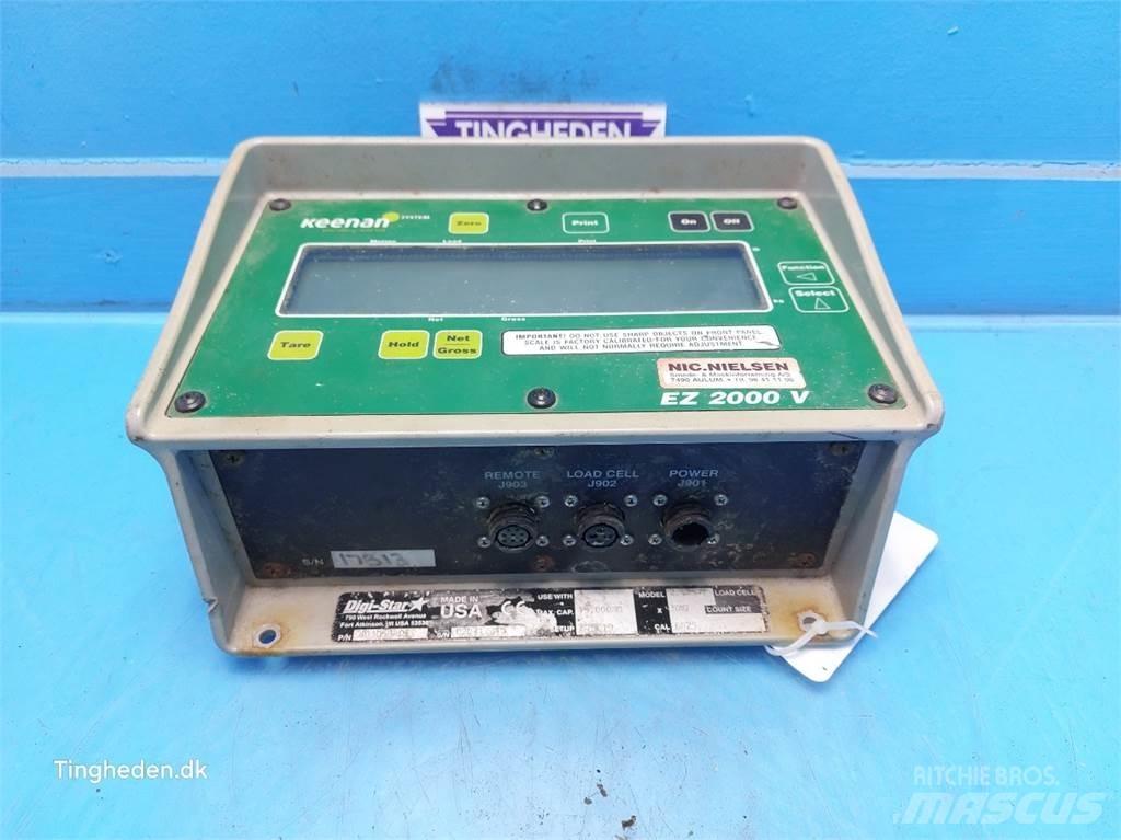 Keenan EZ2000V Pašarų maišytuvai-dalytuvai