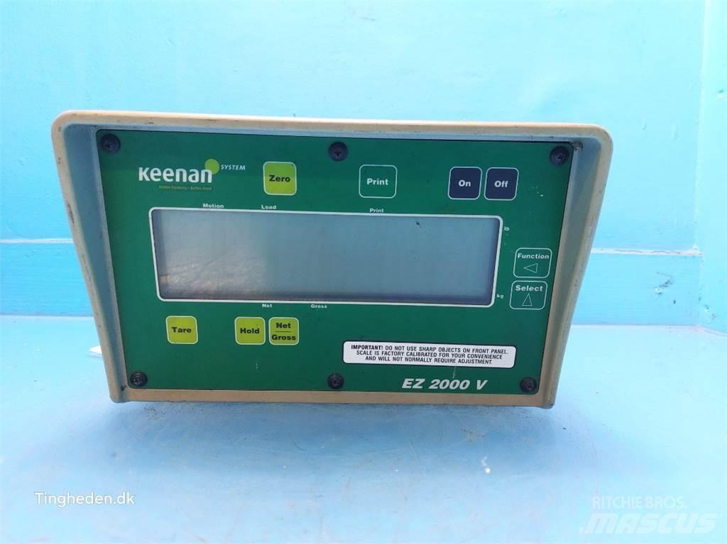 Keenan EZ2000V Pašarų maišytuvai-dalytuvai