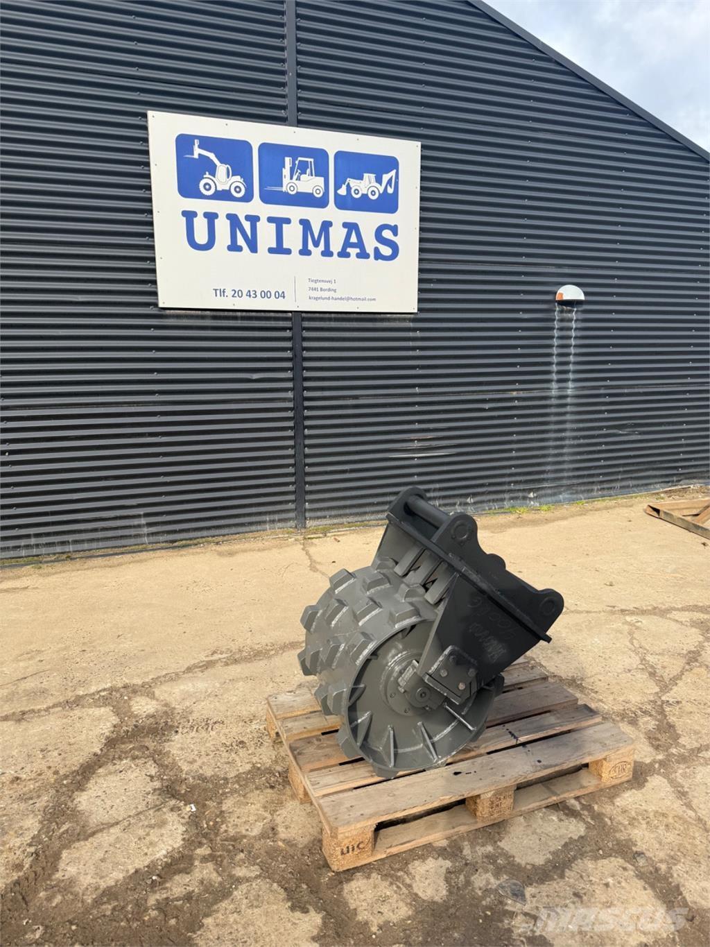  Kompakterhjul Vibratoriai