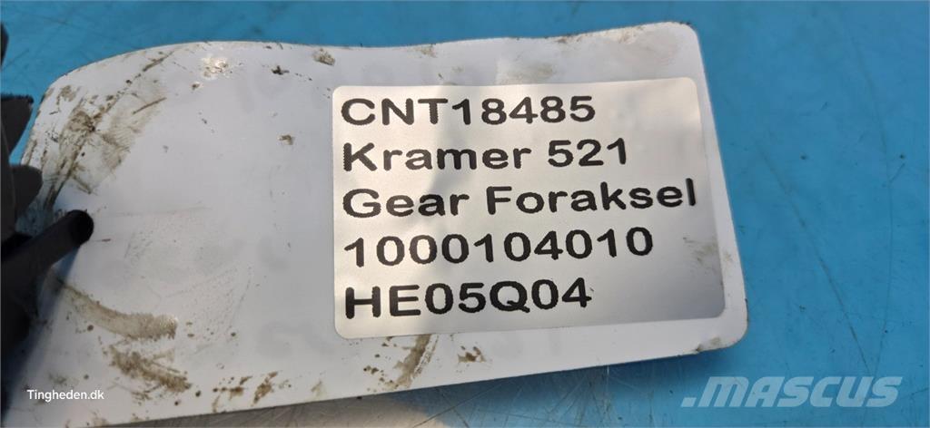 Kramer 521 Ašys