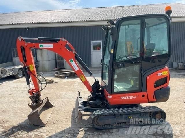 Kubota KX19-4 Mini ekskavatoriai < 7 t