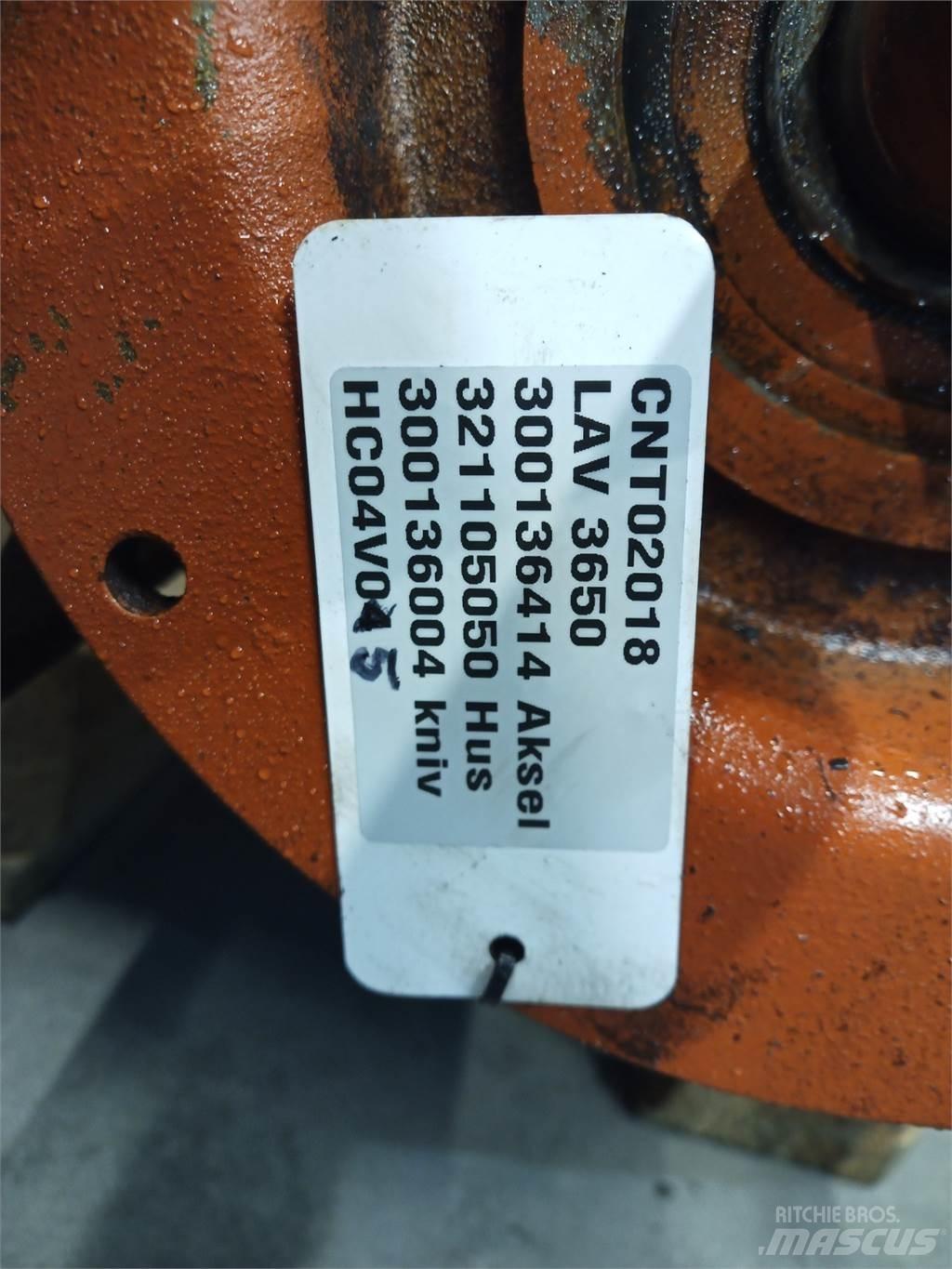 Laverda 3500 Derliaus nuėmimo kombainų priedai