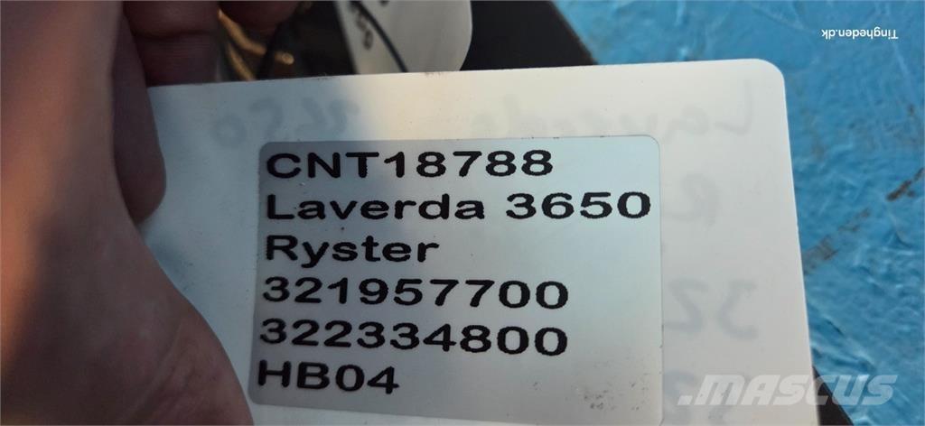 Laverda 3650 Derliaus nuėmimo kombainų priedai
