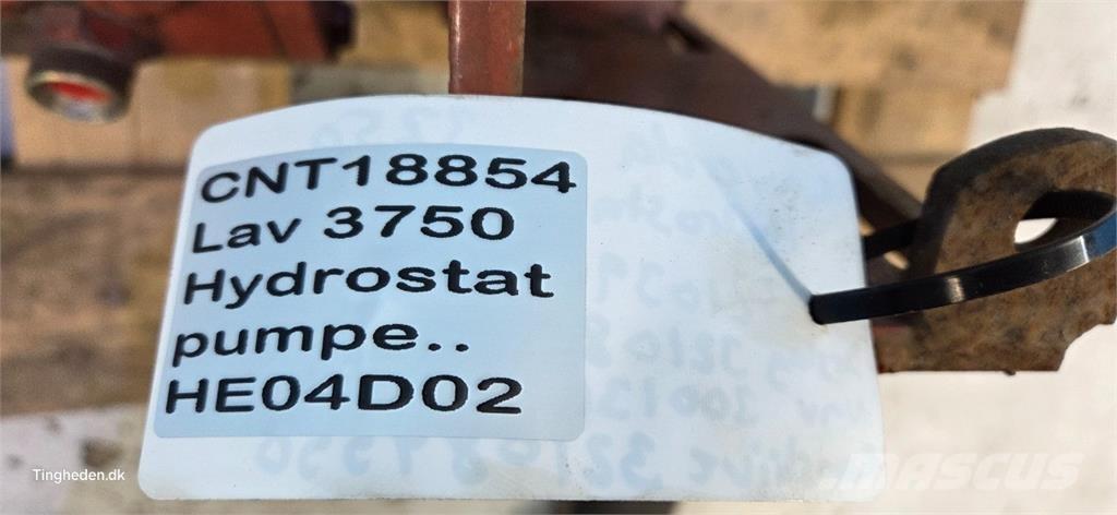 Laverda 3750 Hidraulikos įrenginiai