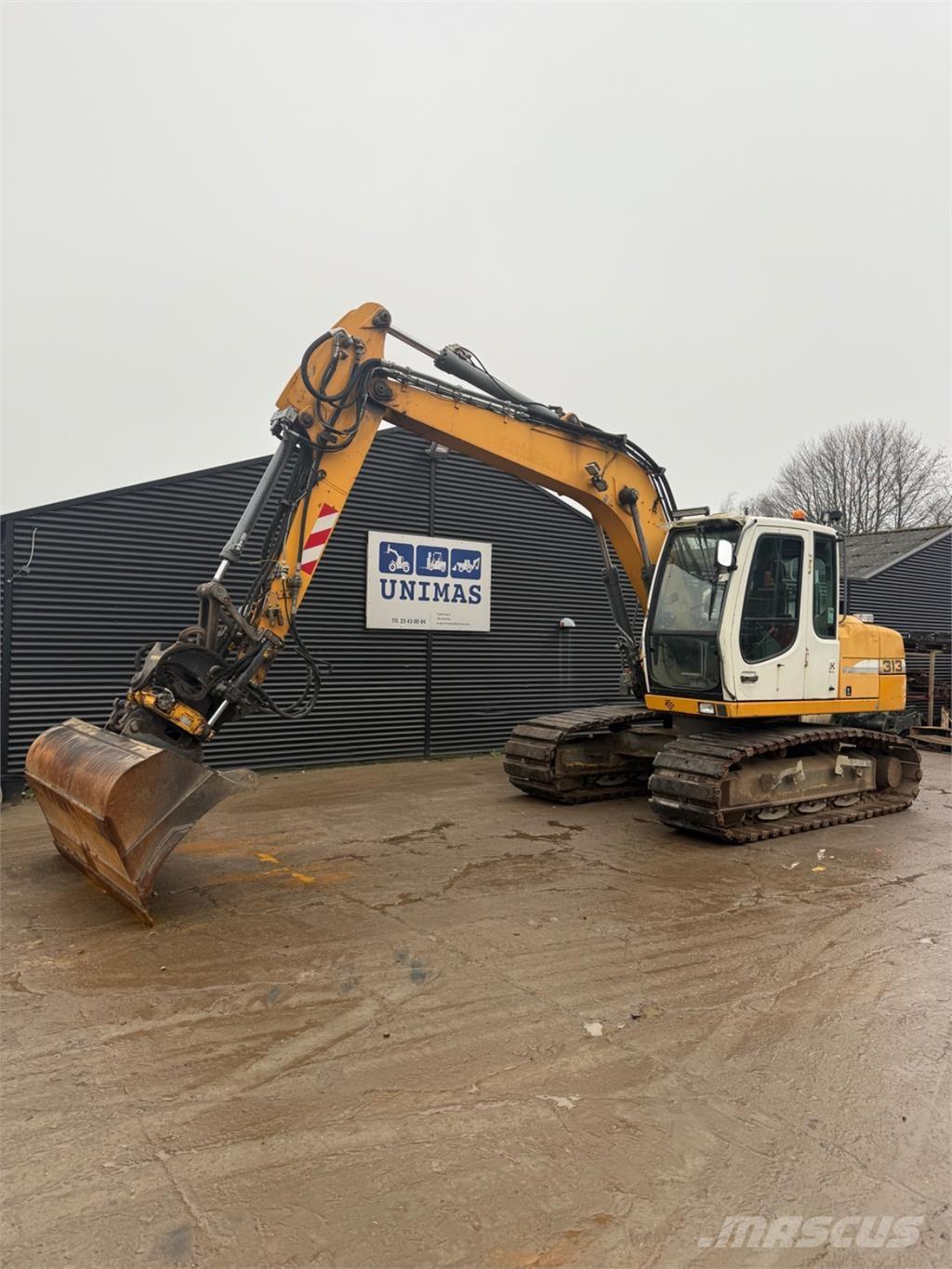 Liebherr 313 Vikšriniai ekskavatoriai