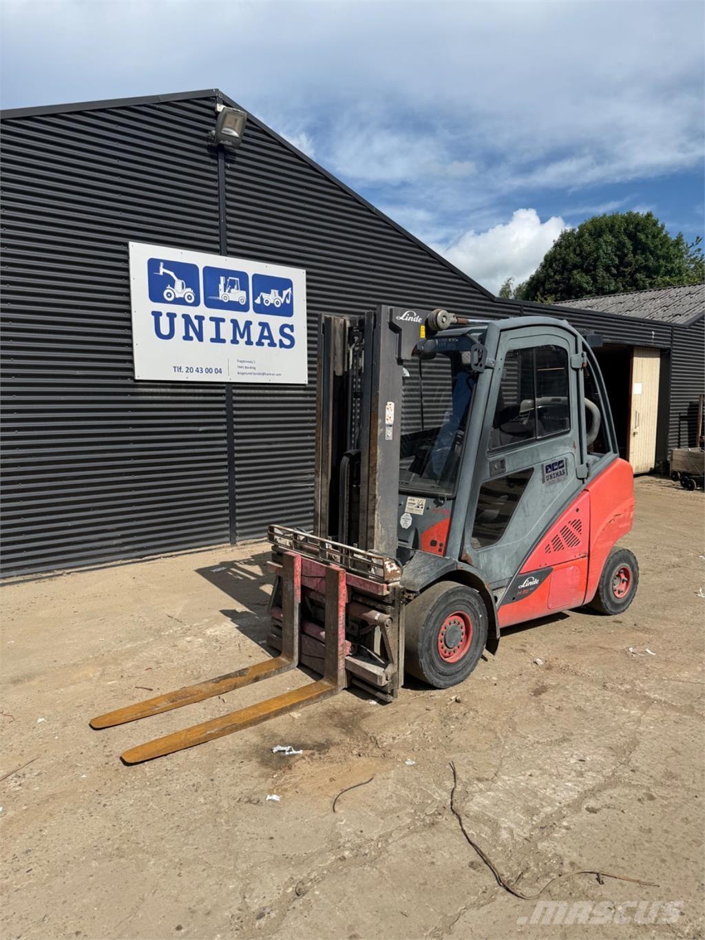 Linde H35D Dyzeliniai krautuvai