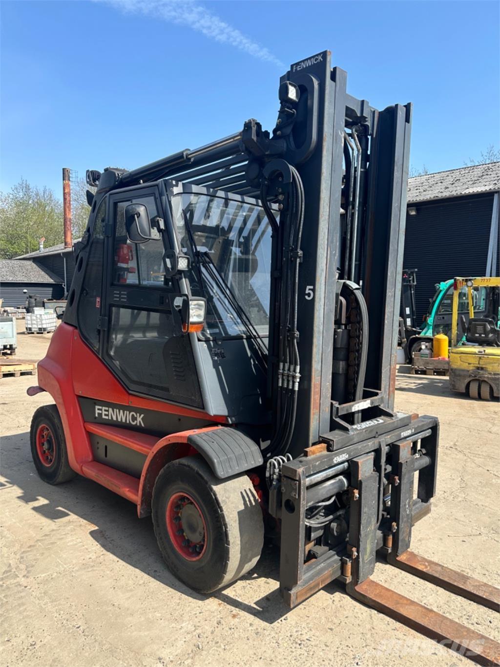 Linde H50T LPG (dujiniai) krautuvai