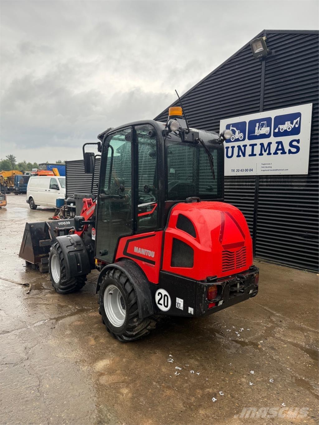 Manitou MLA3-35H Mini krautuvai