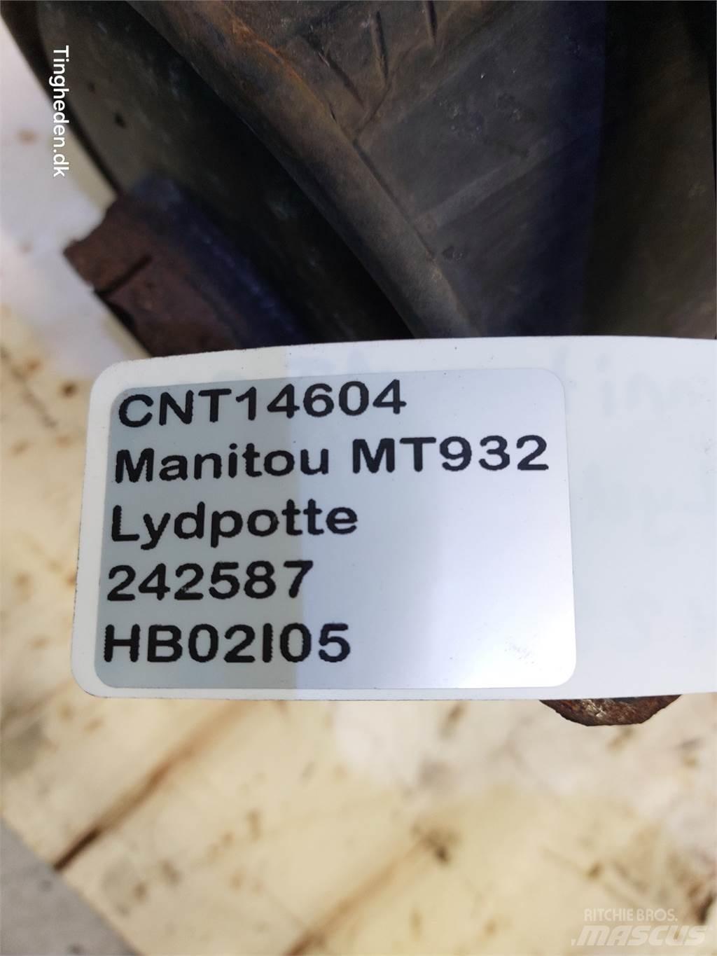 Manitou MT932 Varikliai