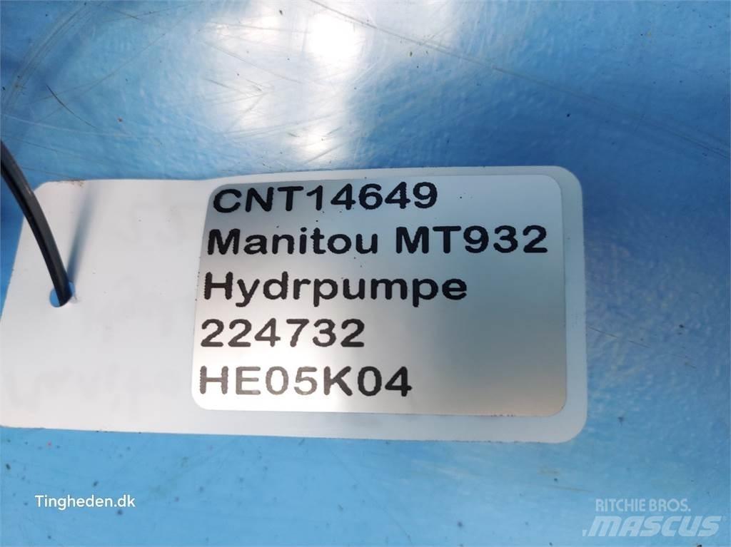 Manitou MT932 Hidraulikos įrenginiai