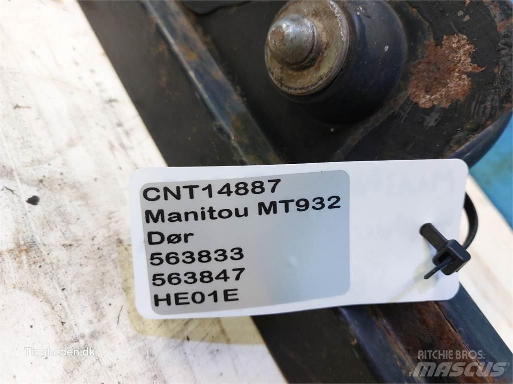 Manitou MT932 Kabinos ir interjeras