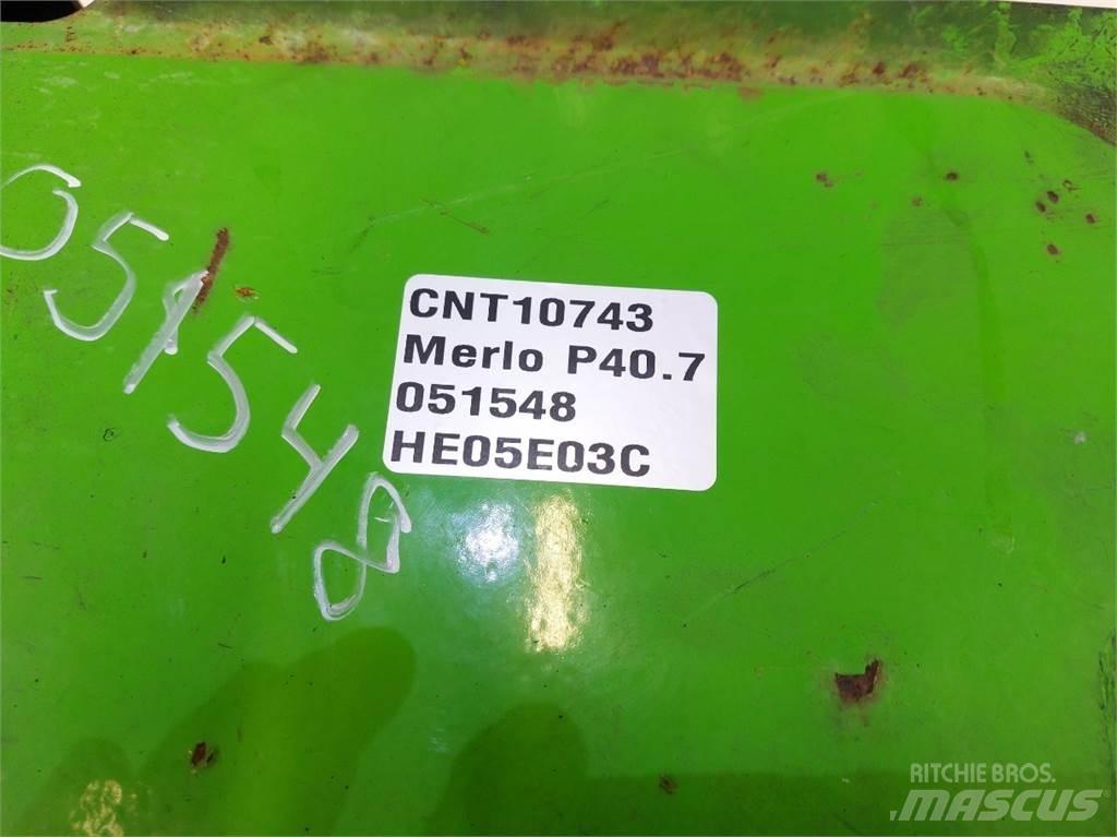 Merlo P40.7 Atrinkimo kaušai