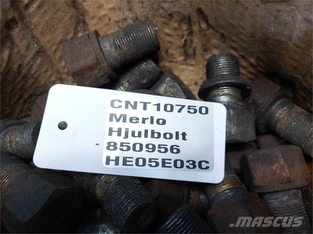 Merlo P40.7 Padangos, ratai ir ratlankiai