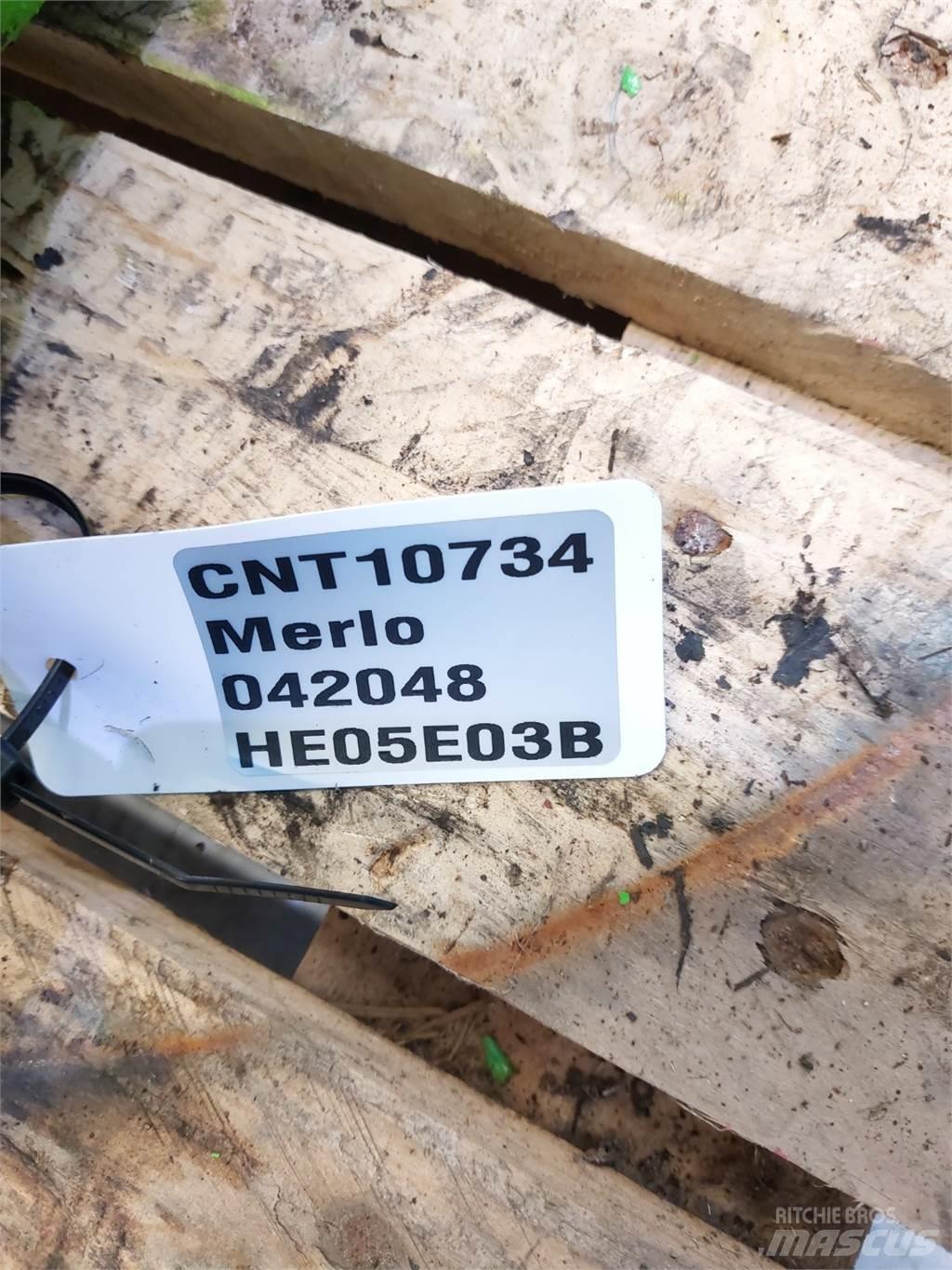 Merlo P41.7 Ašys
