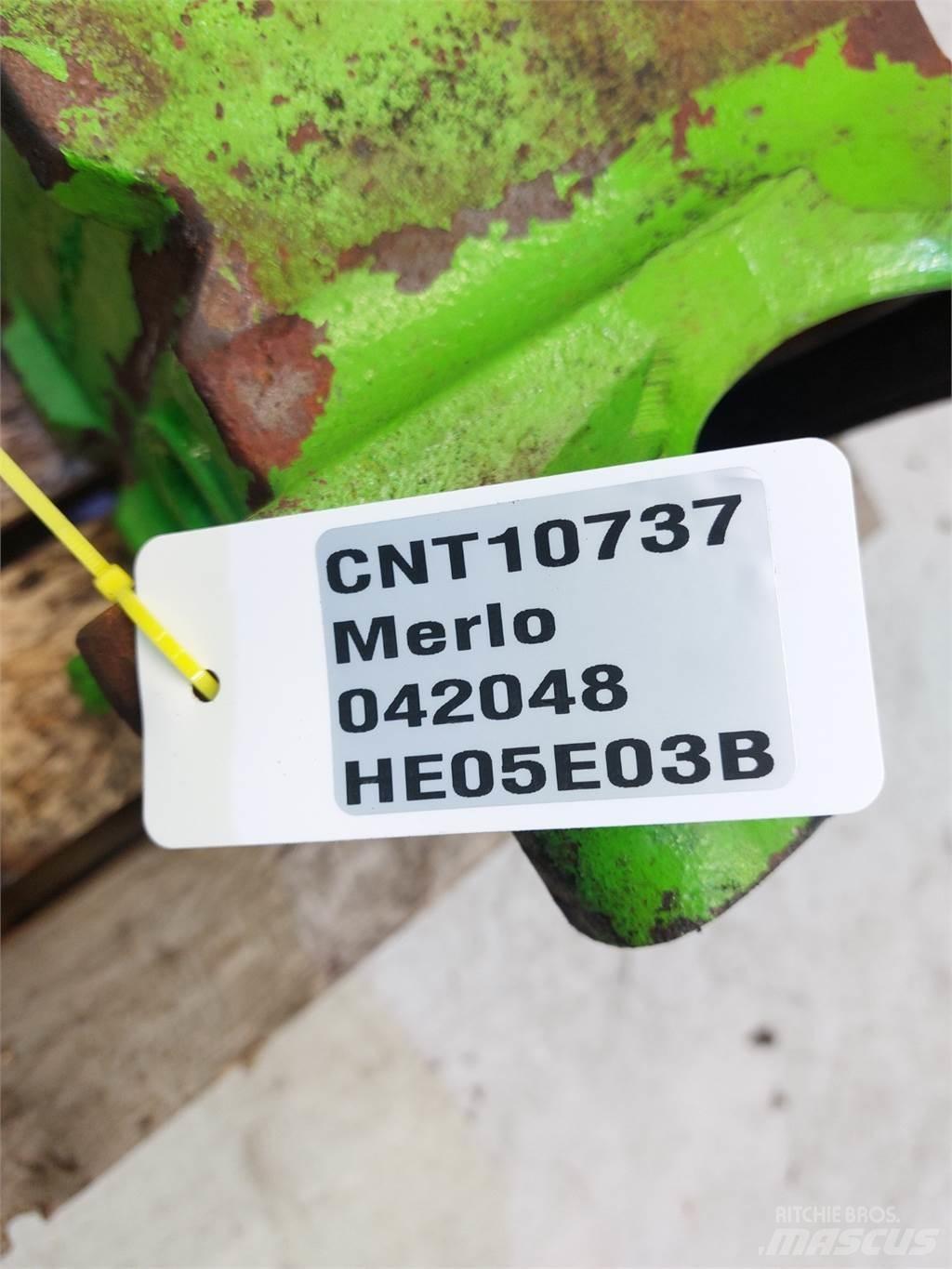 Merlo P41.7 Ašys