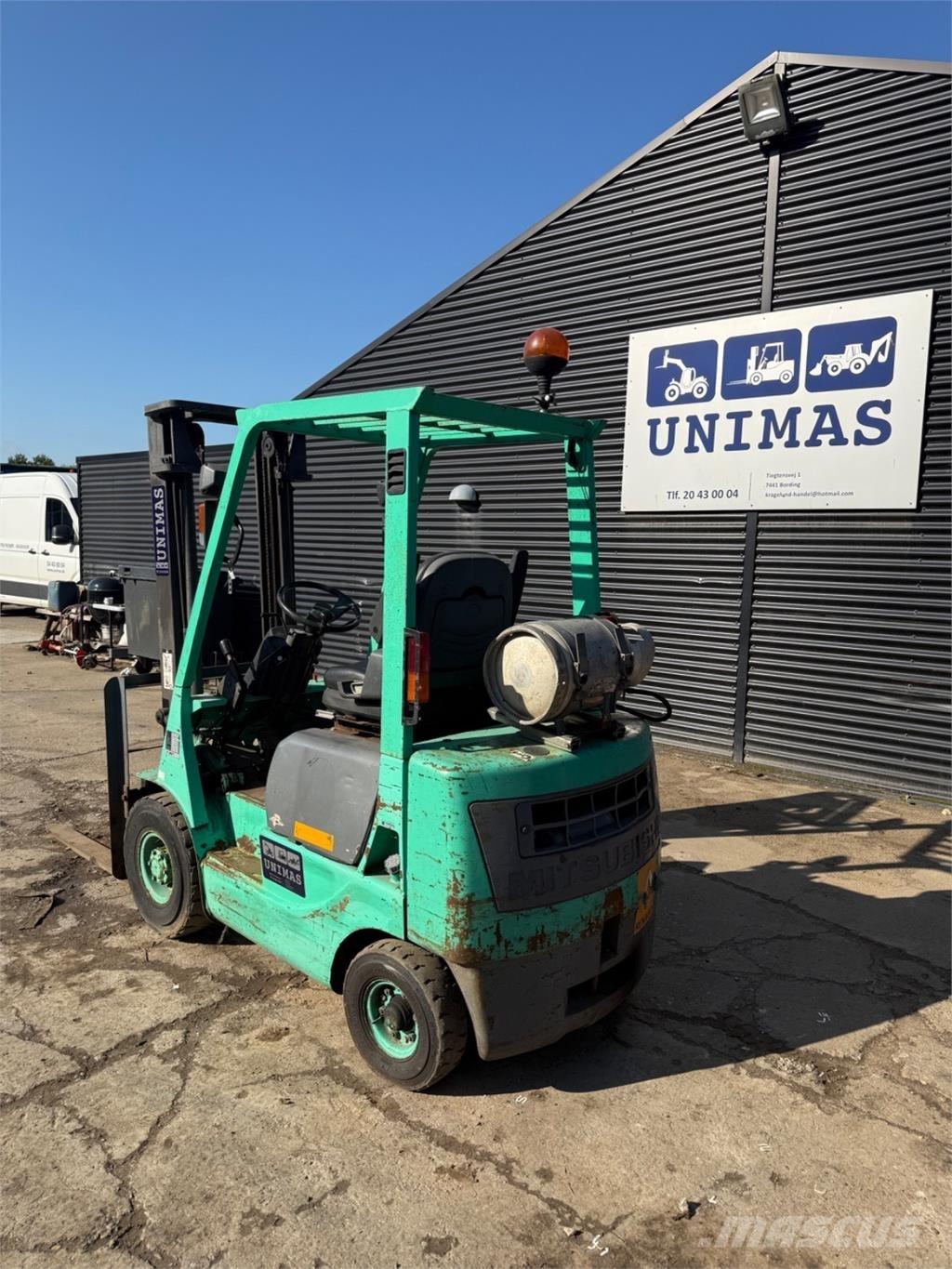 Mitsubishi FG14 LPG (dujiniai) krautuvai