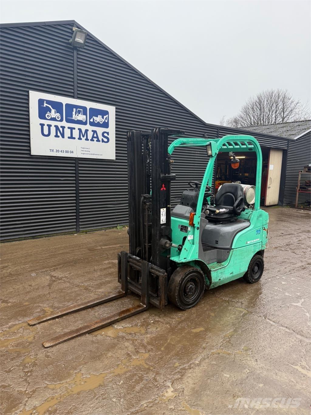 Mitsubishi FG18 LPG (dujiniai) krautuvai