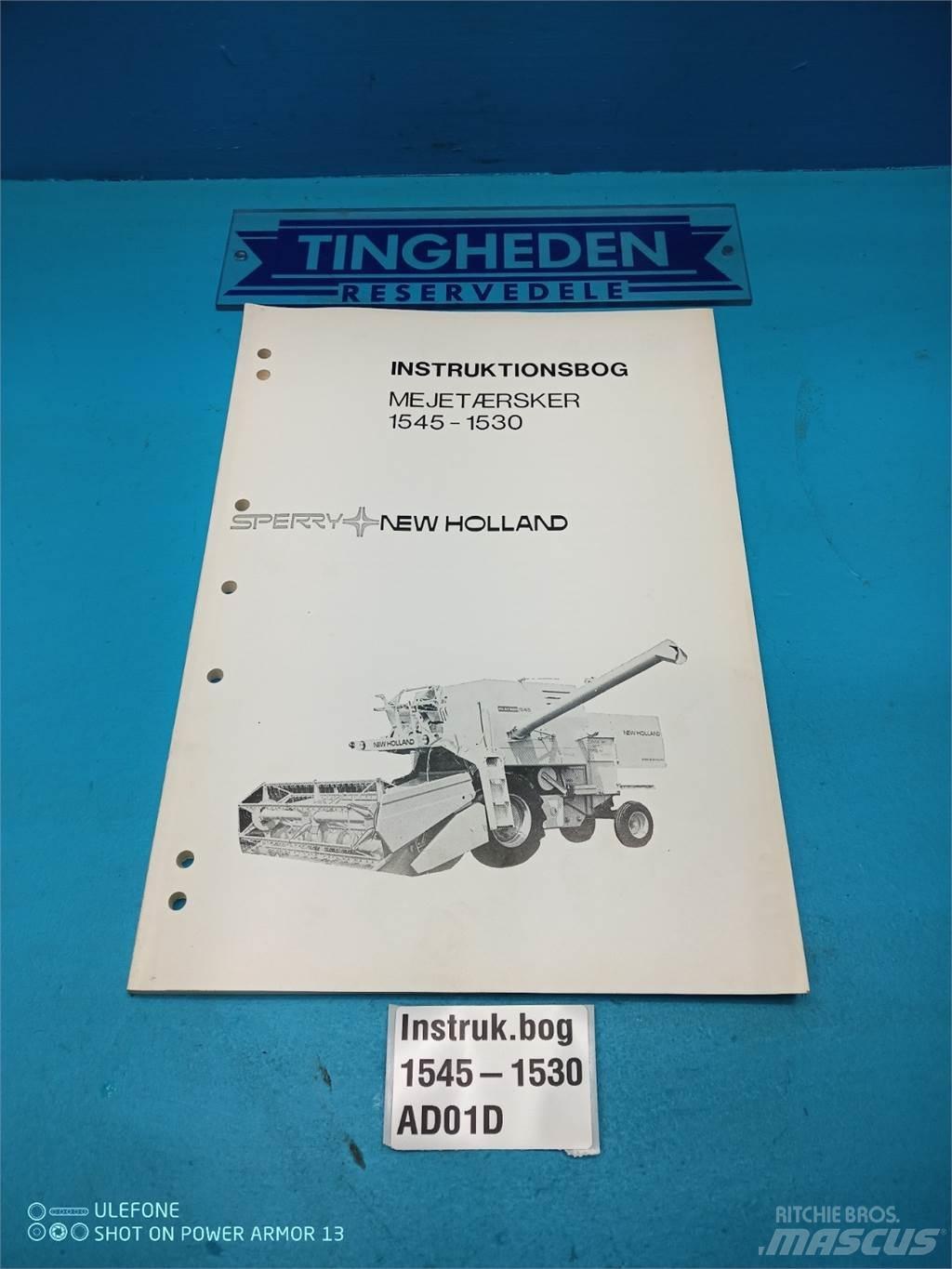 New Holland 1545 Žemės ūkis - Kita