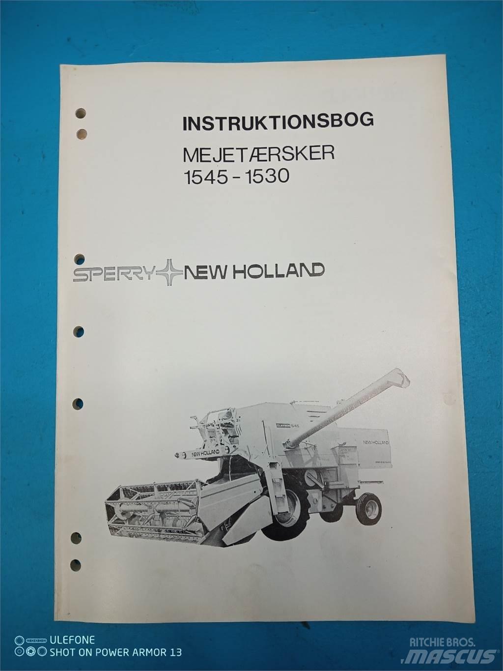 New Holland 1545 Žemės ūkis - Kita