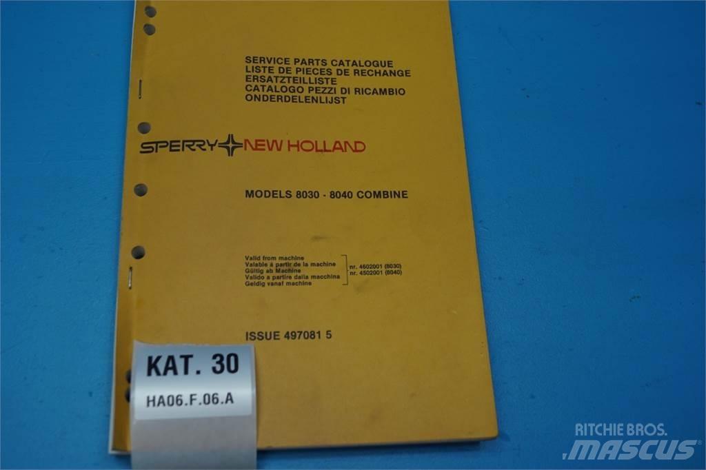New Holland 8040 Žemės ūkis - Kita