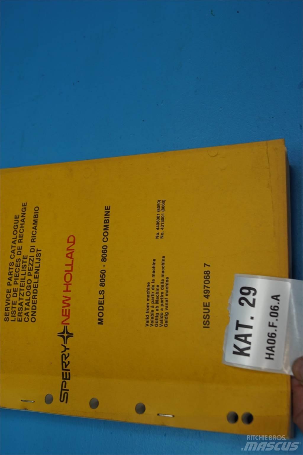 New Holland 8050 Žemės ūkis - Kita