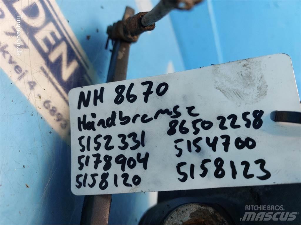 New Holland 8670 Kiti naudoti traktorių priedai