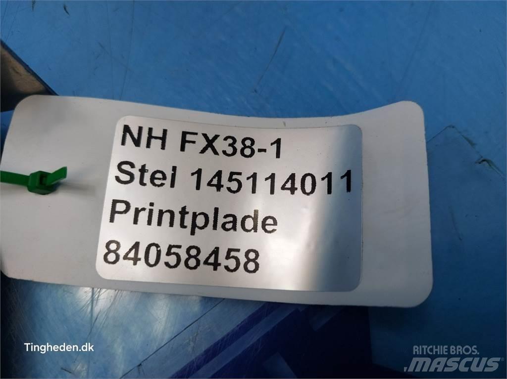 New Holland FX38 Šieno ir pašarų ruošimo mašinų priedai