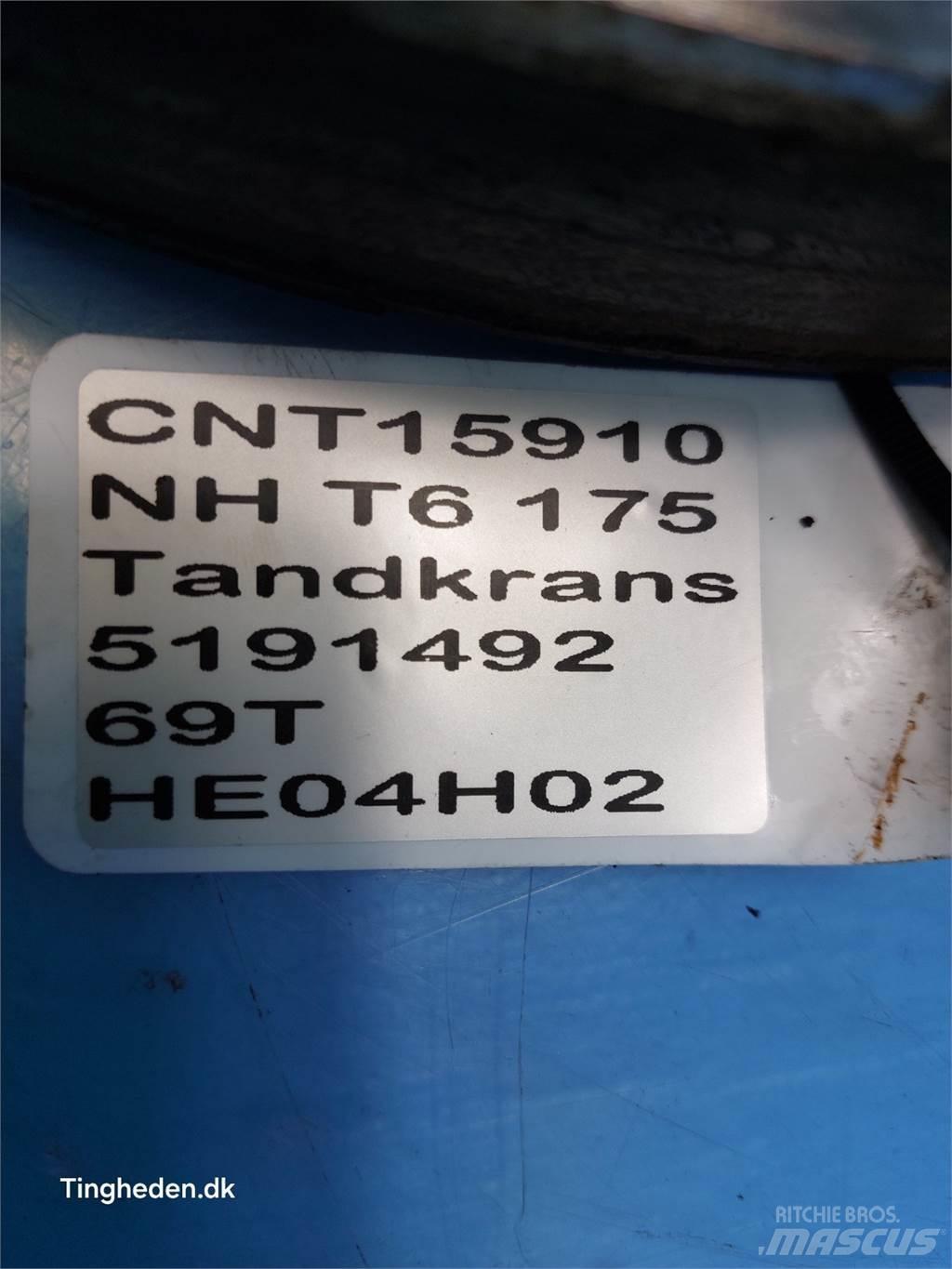 New Holland T6 Transmisijos