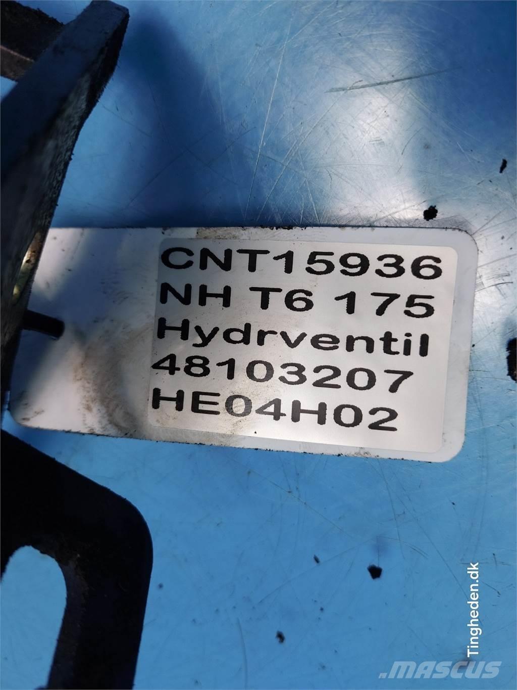 New Holland T6 Hidraulikos įrenginiai