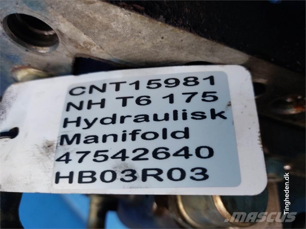 New Holland T6 Hidraulikos įrenginiai