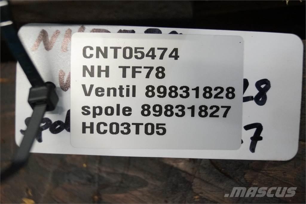 New Holland TF78 Hidraulikos įrenginiai