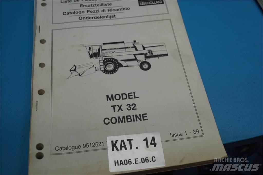 New Holland TX32 Žemės ūkis - Kita