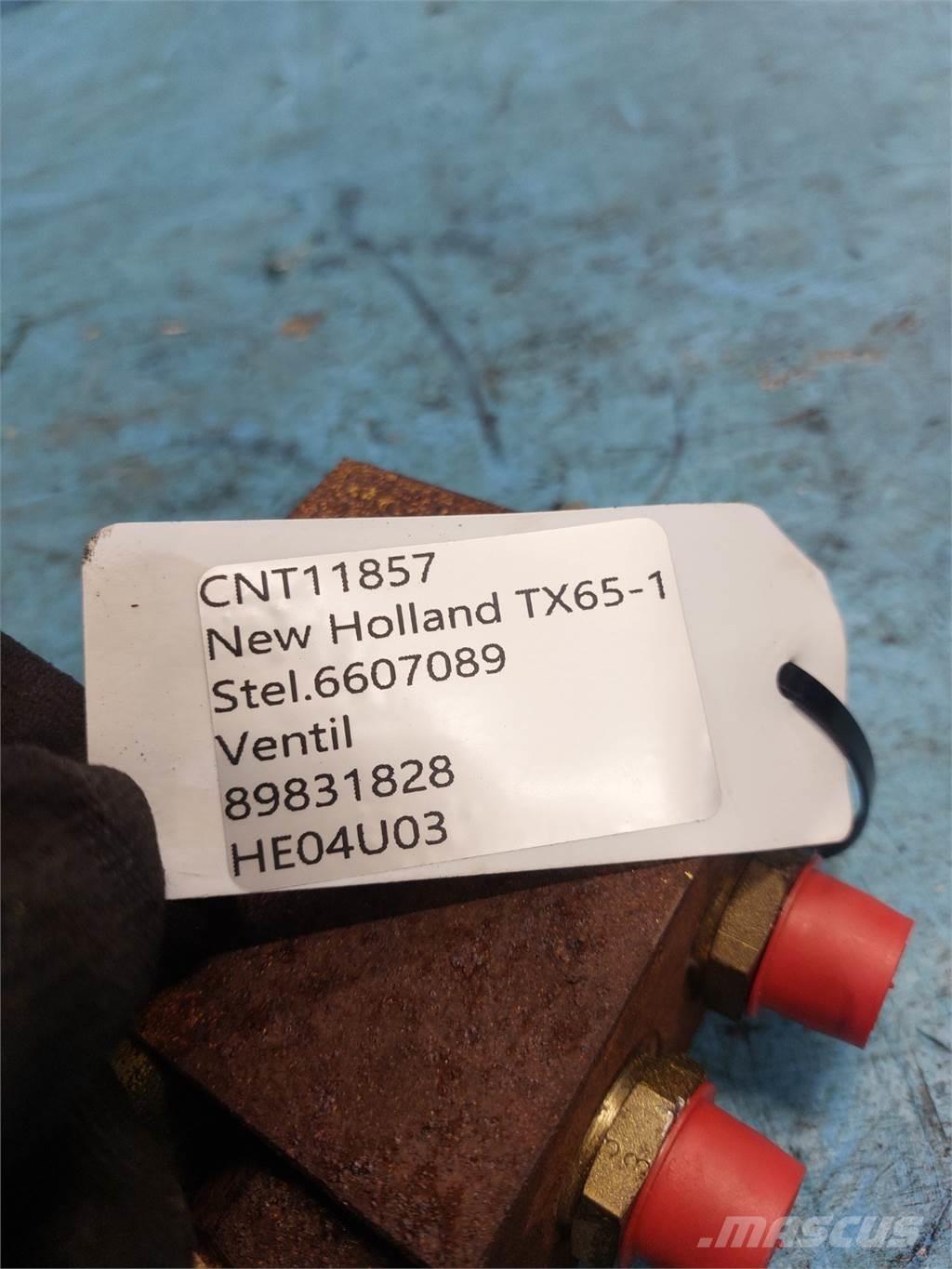 New Holland TX65 Hidraulikos įrenginiai