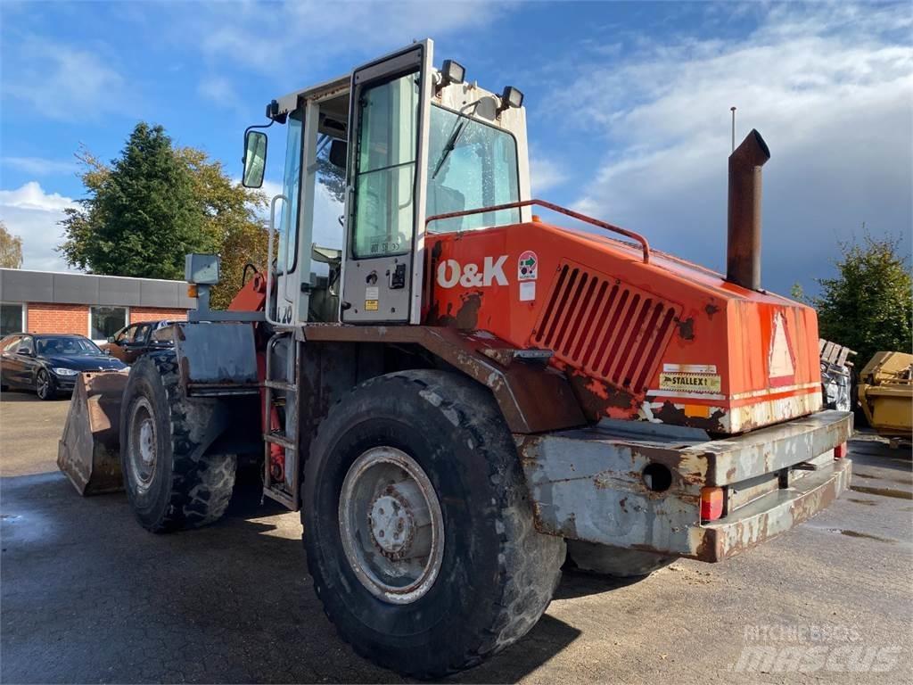 O&K L20 Naudoti ratiniai krautuvai