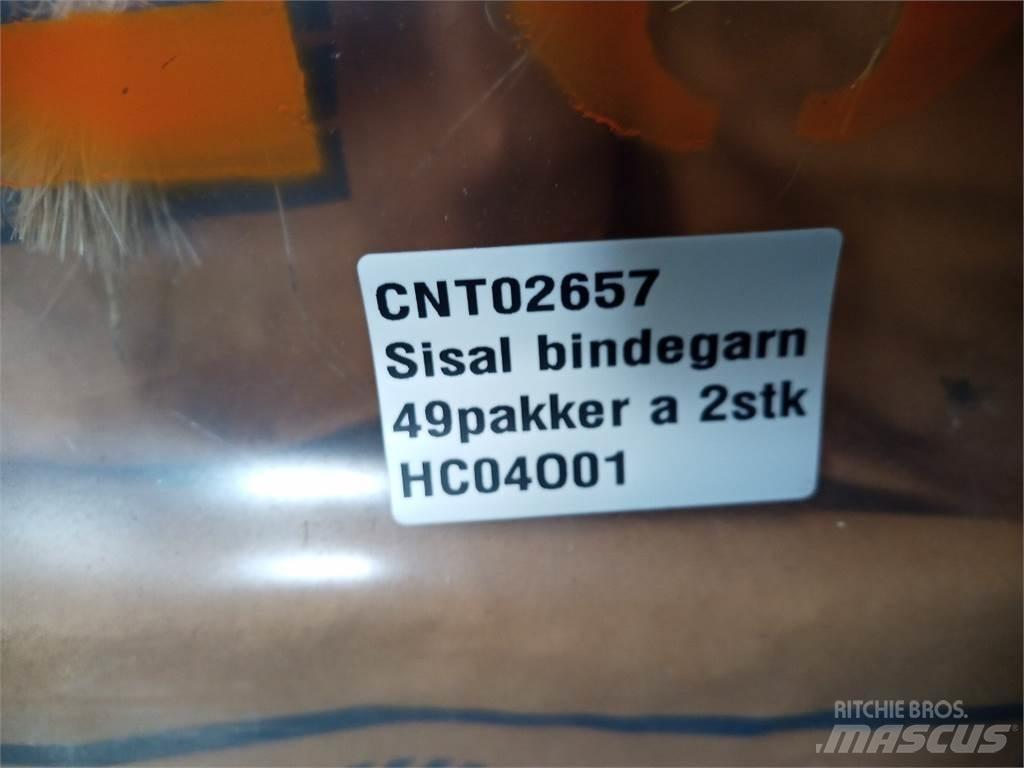  Sisal Bindegarn Kiti pašarų derliaus nuėmimo įrengimai