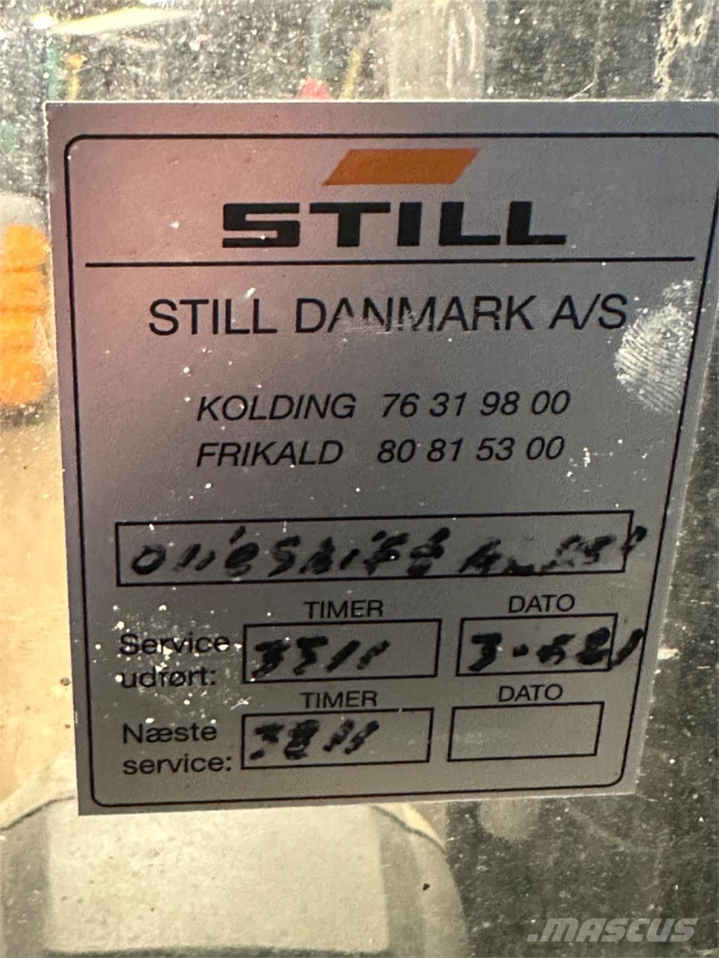 Still RX60-25L Elektriniai šakiniai krautuvai