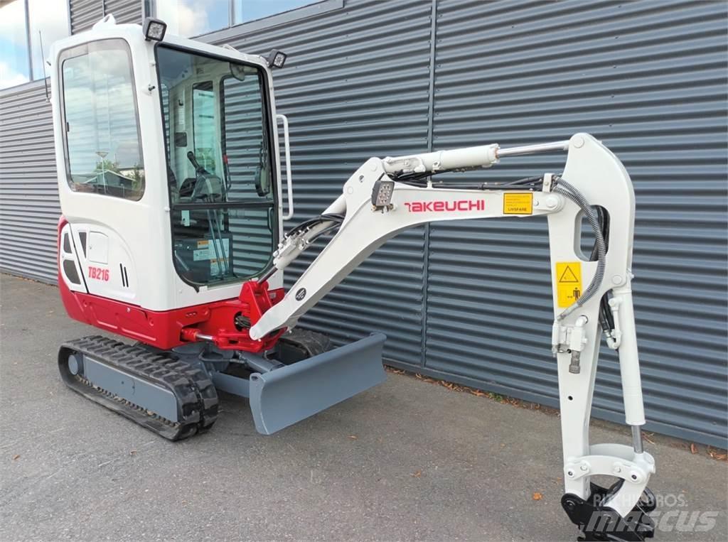 Takeuchi tb216 Mini ekskavatoriai < 7 t
