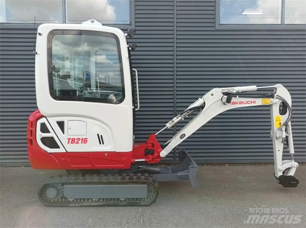 Takeuchi tb216 Mini ekskavatoriai < 7 t
