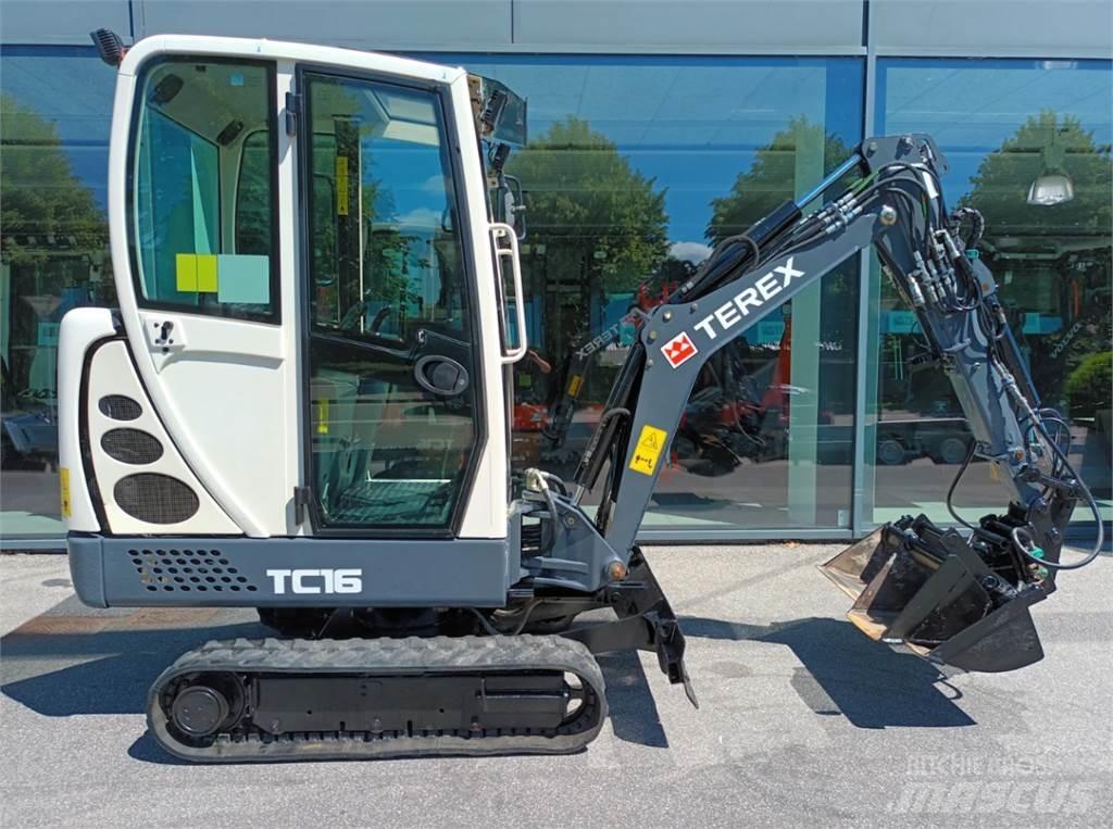 Terex tc16 Mini ekskavatoriai < 7 t