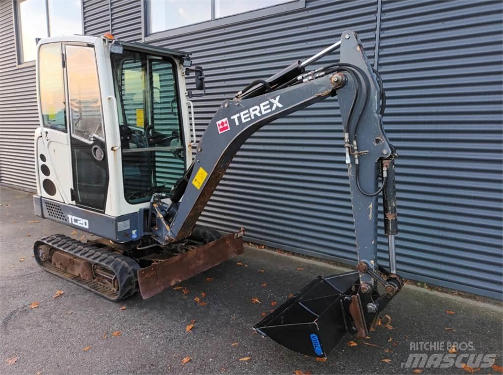 Terex tc20 Mini ekskavatoriai < 7 t