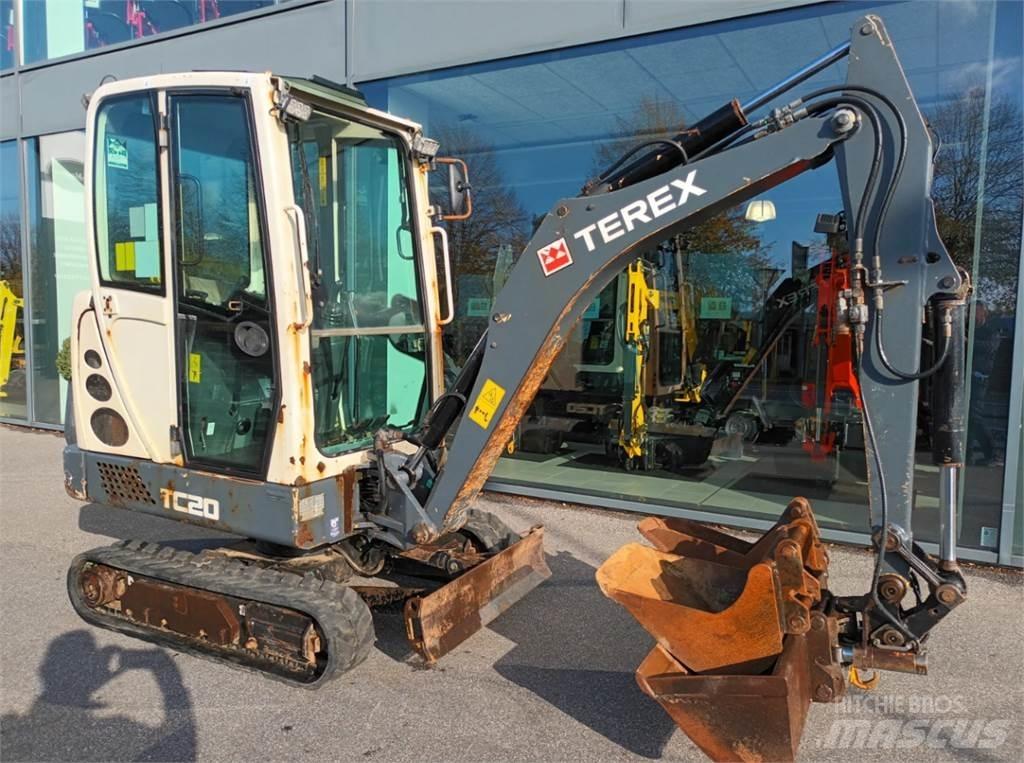 Terex tc20 Mini ekskavatoriai < 7 t