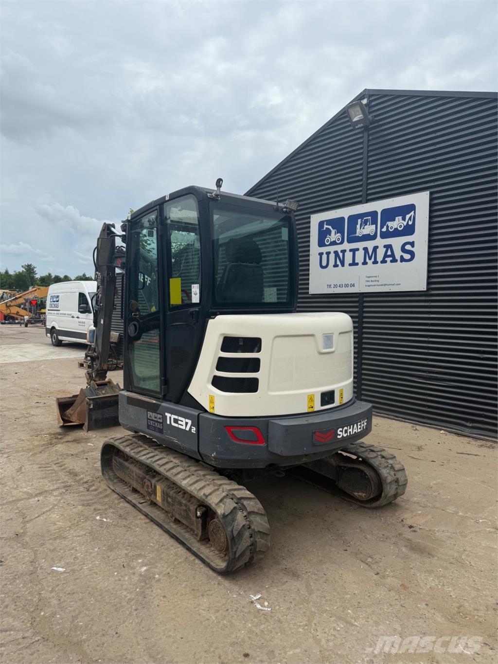 Terex TC37 Mini ekskavatoriai < 7 t