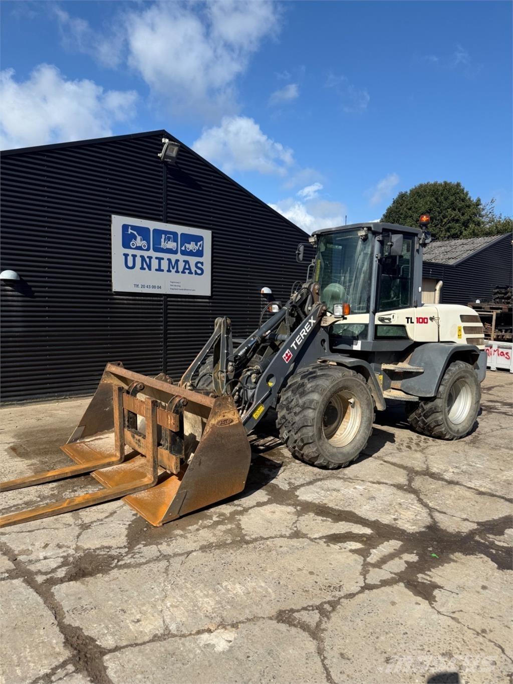 Terex TL100 Naudoti ratiniai krautuvai