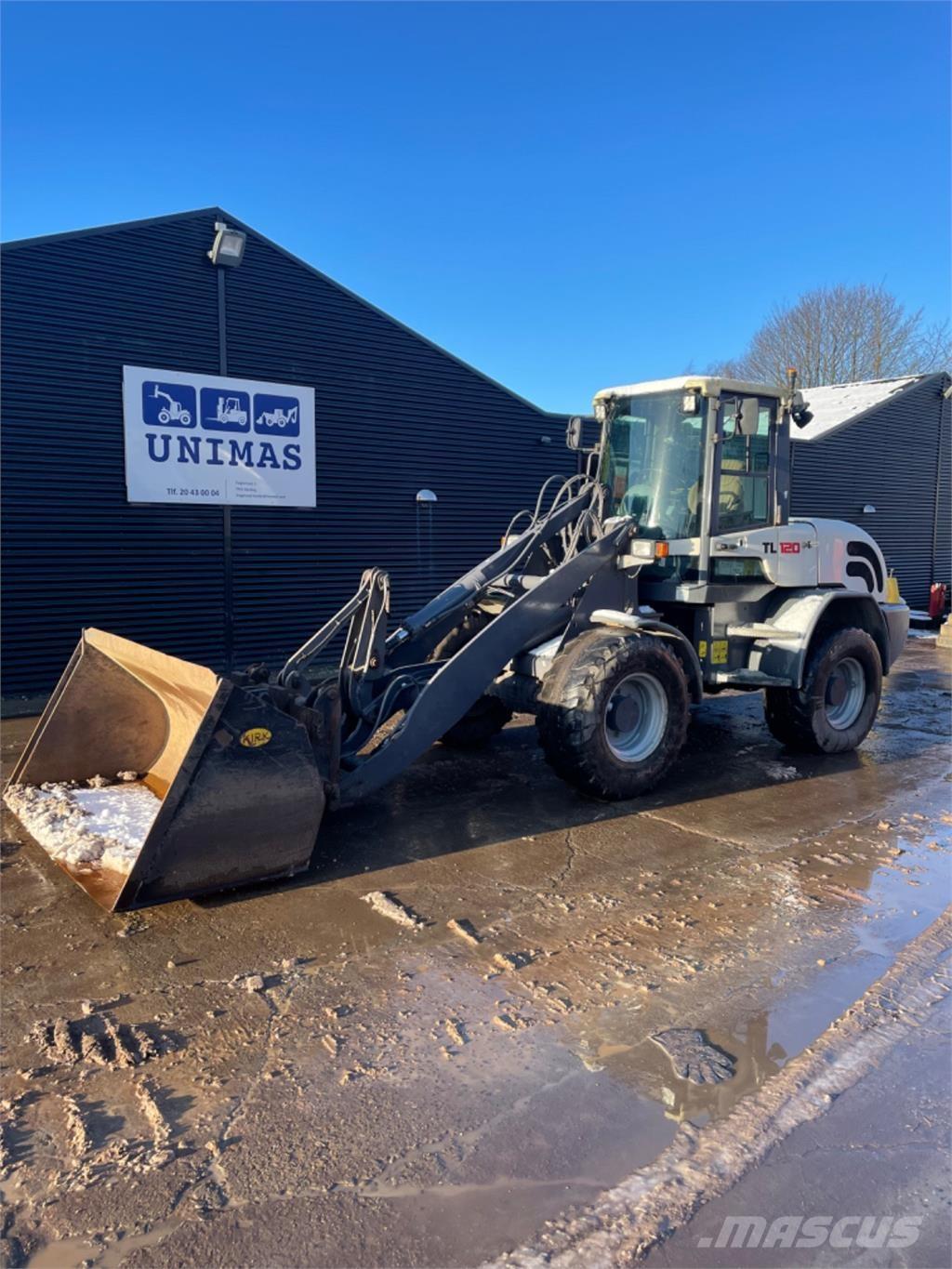 Terex TL120 Naudoti ratiniai krautuvai