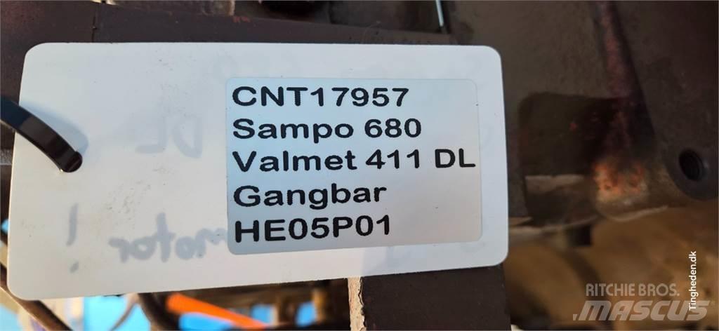 Valmet 411DL Varikliai