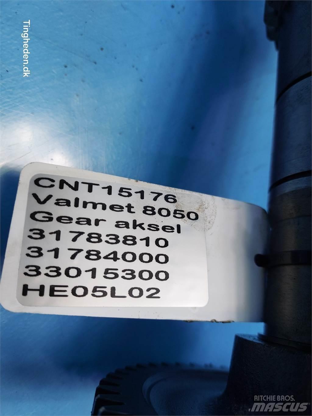 Valmet 8050 Transmisijos