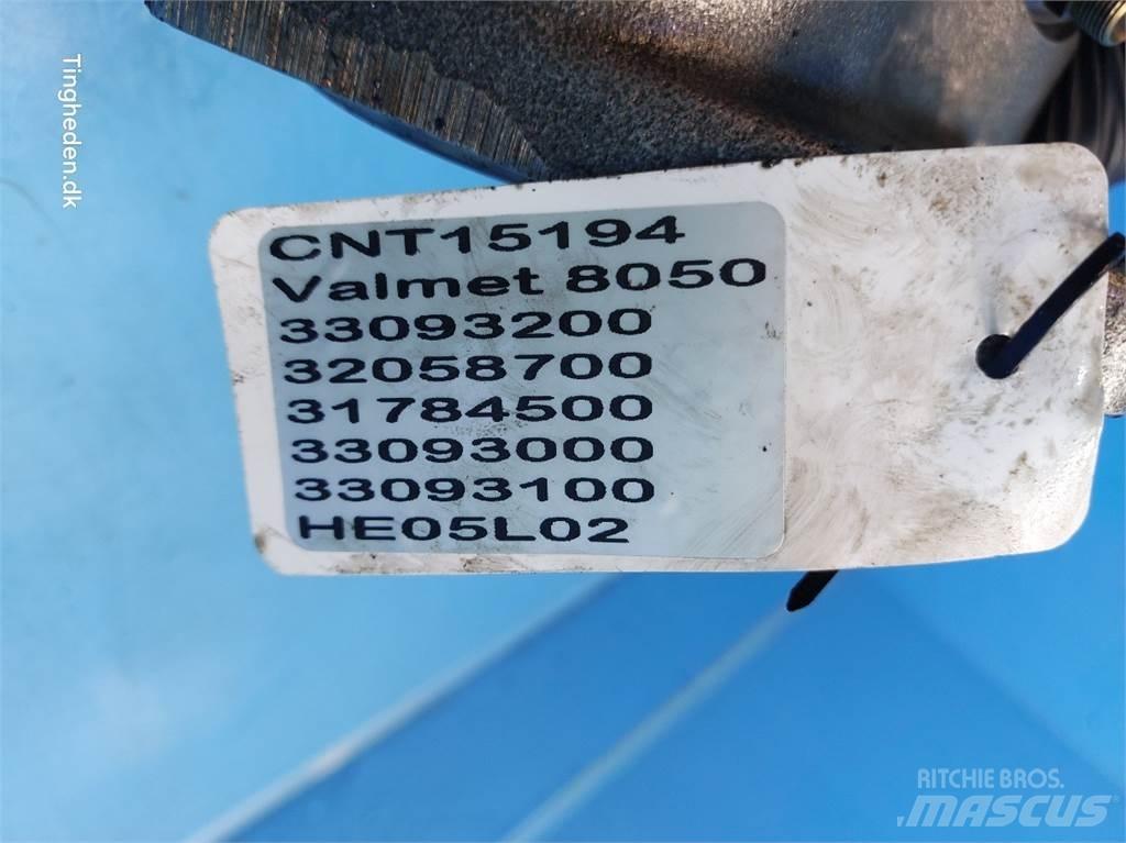 Valmet 8050 Transmisijos