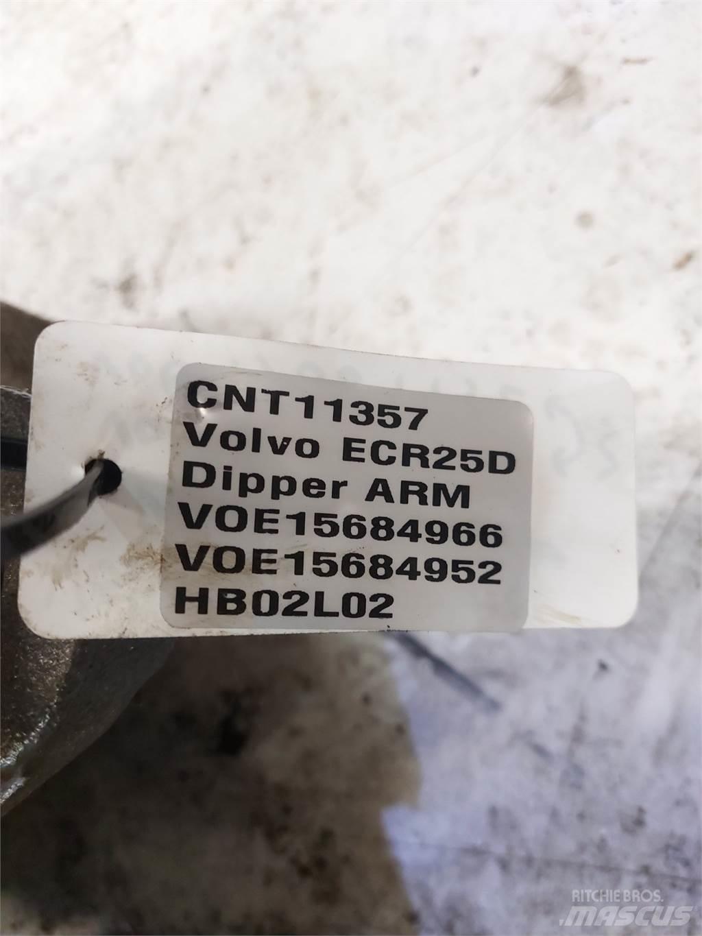 Volvo ECR25D Sijos ir savivarčiai